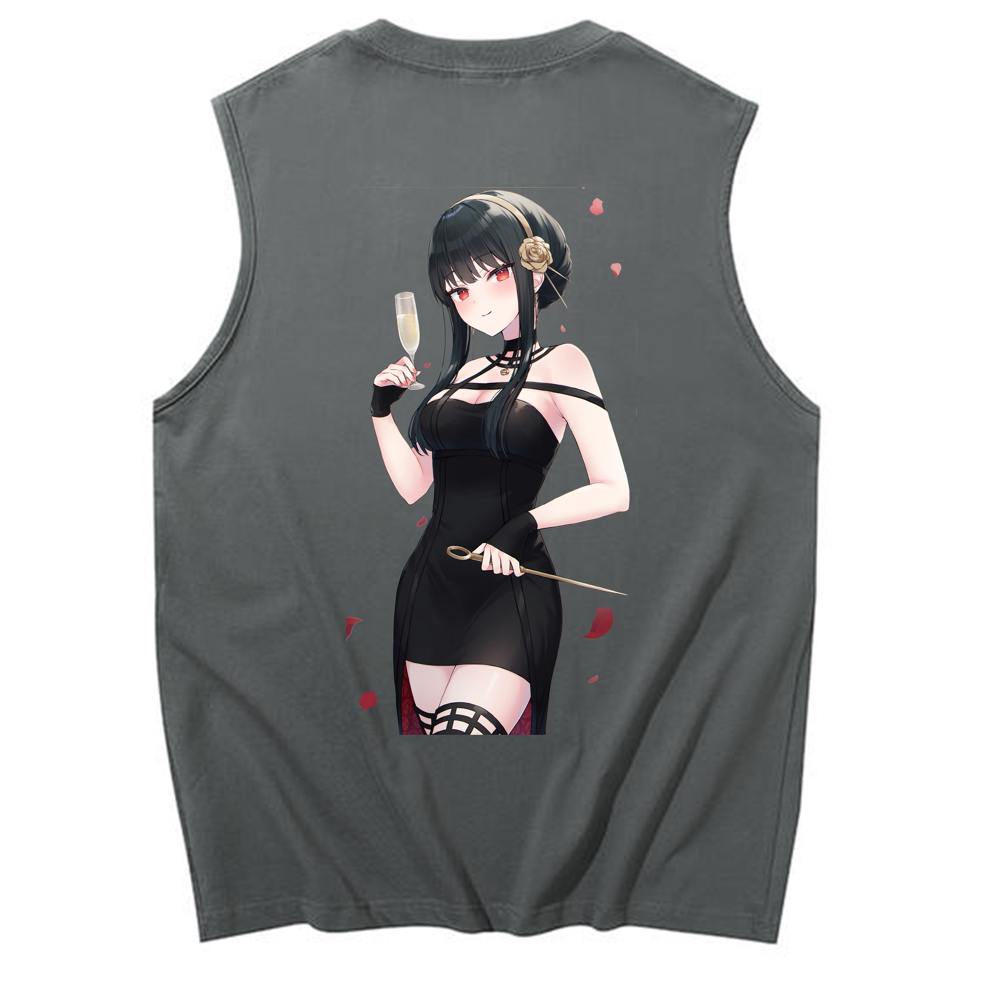 （画像用） SPY×FAMILY间谍家家酒 コットン100％タンクトップ（背面プリント）